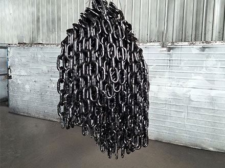 高强度圆环链 40T刮板机输送链 淬火工艺耐磨抗用